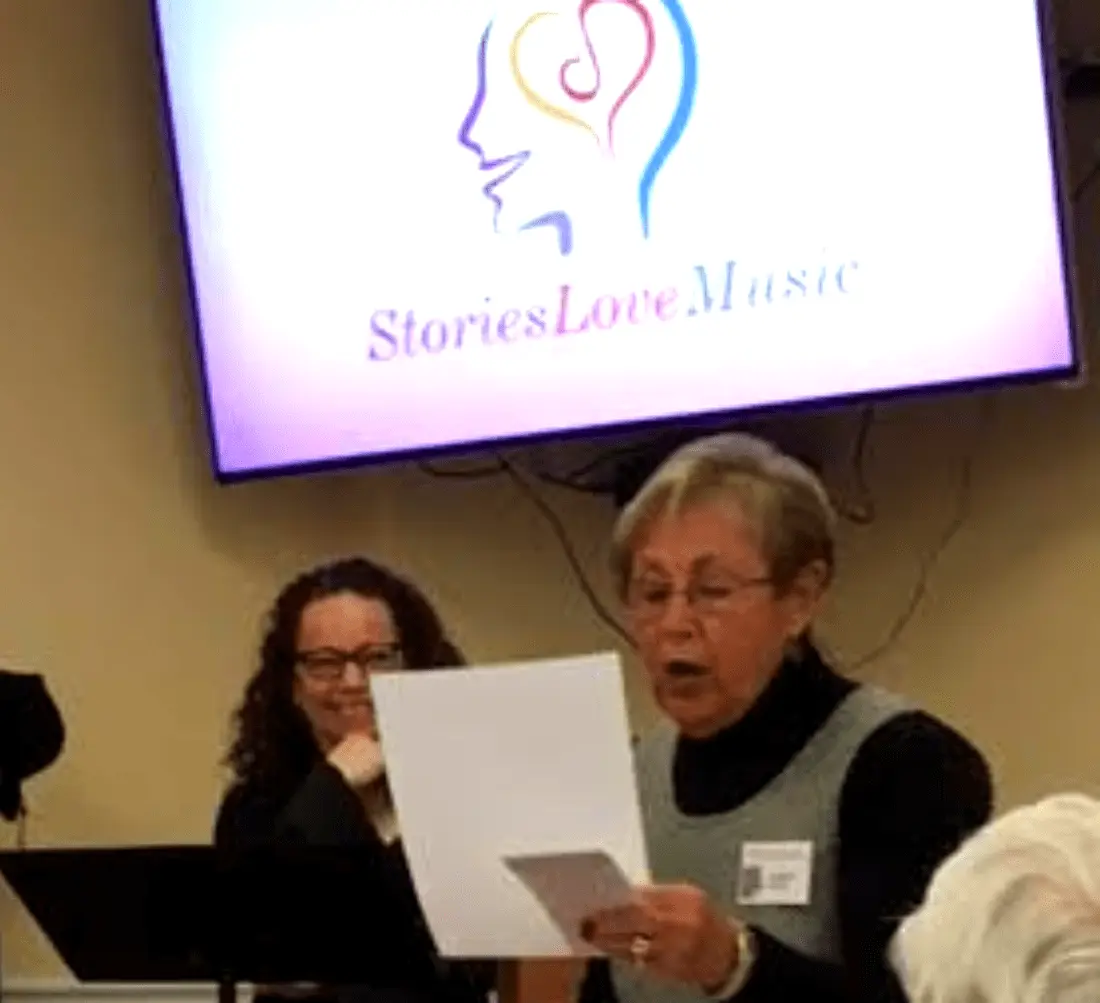 Via The Joy of Creative Engagement Caregivers are given the time and space to remember the origin of music in their own lives and express the emotions that come so naturally with it.