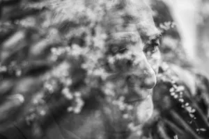 Multiple exposure images allow Katy Gross to achieve the effects of the psychological and emotional aspects that come with dementia as she documents her father, Michael Gross’s, life.