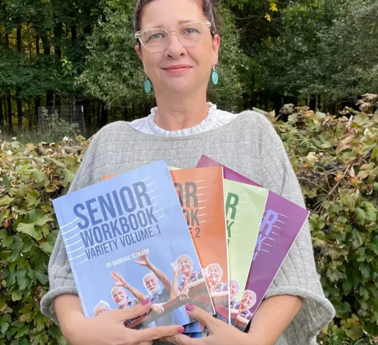 Barbara Giatti and the Senior Workbooks