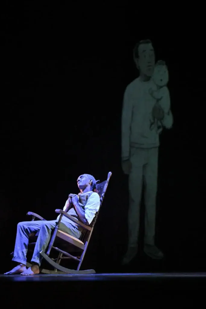 Stills from The Remember Balloons LIVE! dance theater adaptation of the children’s book.