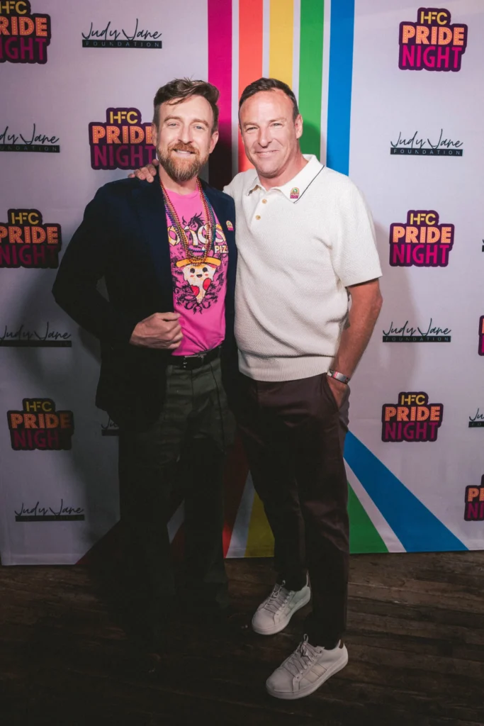 17 Luke and Brent at Hilarity for Charity