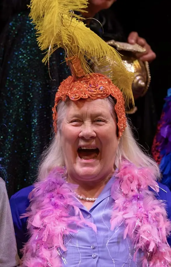 Color, costume and laughter animate this moment—reminding us that creativity can reveal strength, humour and self-expression.