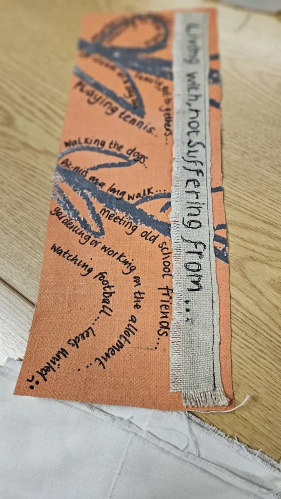 Beyond Memory includes co-created pieces within visual arts, creative writing, and performance elements.